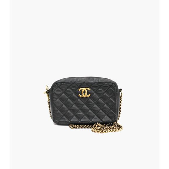 CHANEL Black CC Chain Crossbody Bag A-A7534 - Picture 1 of 1